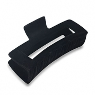 Haarschmuck hair clamp Samt-Optik Black