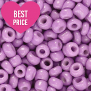 Glasperlen Rocailles 8/0 (3mm) Orchid purple