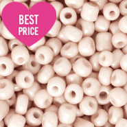 Glasperlen Rocailles 8/0 (3mm) Spring blossom pink