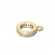 Brass TQ Metall Ring mit &Ouml;se Gold