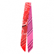 Bandana Schal mit Stern Red-fuchsia