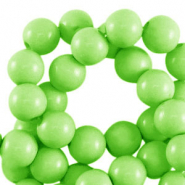 10 mm Acrylperlen shiny Light green
