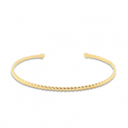 Armbänder aus Stainless Steel - Rostfreiem Stahl Bangle Gold