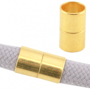 DQ Metall Magnetverschluss Ø10mm Gold
