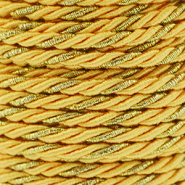 Trendy Kordel Twisted 3mm Yellow-gold