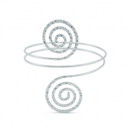 Armcuff Spirale Silver