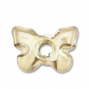 DQ Griechische Keramik Perlen Schmetterling Beige-brown