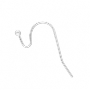 Stainless Steel - Rostfrei Stahl Schmuckzubehör Ohrringe / Ohrhänger Silver