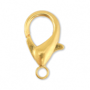 Metall Zubeh&ouml;r DQ Karabinerverschluss Gold (Nickelfrei)