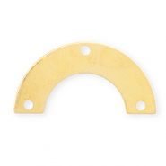 Eco-brass&reg; Metall Anh&auml;nger DQ Zwischenst&uuml;ck Gold (Nickelfrei)