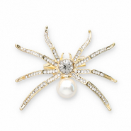 Broschen Spinne Gold-crystal