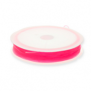 Elastik Schmuckdraht 0.8mm Neon pink
