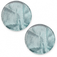 12 mm flach Cabochon Polaris Elements Las Vegas Petrol green