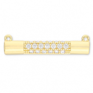 Brass TQ Metall Zwischenst&uuml;ck Bar Gold-transparent