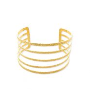 Armb&auml;nder aus Stainless Steel - Rostfreiem Stahl Bangle Gold