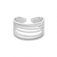 Ringe aus Stainless Steel - Rostfreiem Stahl Silver