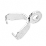 Stainless Steel - Rostfrei Stahl Schmuckzubehör Collierschlaufe für Anhänger Silver