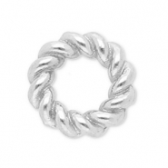 Stainless Steel - Rostfrei Stahl Schmuckzubeh&ouml;r Ring 6 mm Silver
