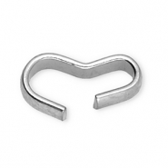 Stainless Steel - Rostfrei Stahl Schmuckzubeh&ouml;r Schmuck-Verbinder Silver