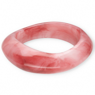 Resin-Armb&auml;nder Bangle Pink