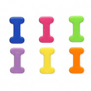 Buchstaben Perlen aus Acryl I Multicolour