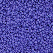 Miyuki Rocailles 15/0 Dyed Opaque Bright Purple 15-1486