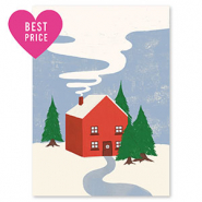 Schmuck Karten Haus Red-green-blue