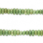 Perlen Keramik Kieself&ouml;rmig Forest green