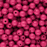 8 mm DQ Acrylperlen shiny Rose violet 17-2624 TCX