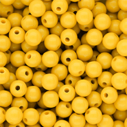 8 mm DQ Acrylperlen shiny Vibrant yellow 13-0858 TCX