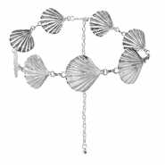 Hüftketten Muscheln Silver