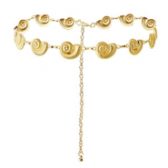 Hüftketten Muscheln Gold