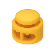 Farbiges Zubehör Kordelstopper Rund Tropical orange