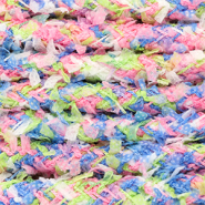 Trendy Paracord 9 mm Green-blue-pink-white