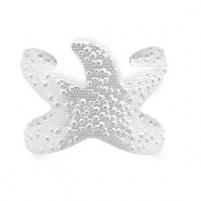 Armb&auml;nder aus Stainless Steel - Rostfreiem Stahl Bangle Seestern Silver