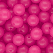 12 mm DQ&reg; Acrylperlen shiny Magenta pink