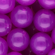 20 mm DQ&reg; Acrylperlen shiny Purple