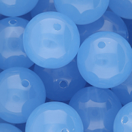 20 mm DQ&reg; Acrylperlen shiny Blue
