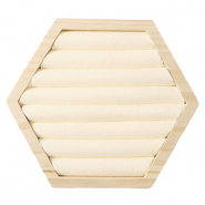 Schmuckdisplay f&uuml;r Ringe Natural-beige