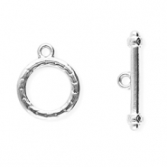 Stainless Steel - Rostfrei Stahl Schmuckzubehör Kapitelverschluss Silver