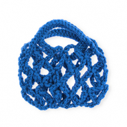 Handgeh&auml;kelte T&auml;schchen Dark blue