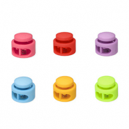 Farbiges Zubeh&ouml;r Kordelstopper Rund Multicolour