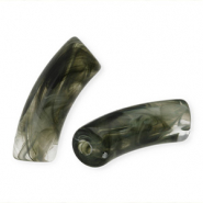Acryl perlen Tube Marble greige