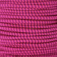 Gefärbtem Elastik Draht 2.3 mm Hot pink-purple