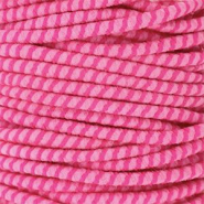 Gefärbtem Elastik Draht 2.3 mm Multicolour pink