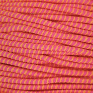 Gefärbtem Elastik Draht 2.3 mm Dark pink-orange