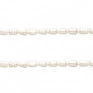 BQ Süsswasserperlen Rice 6x5 mm Natural white