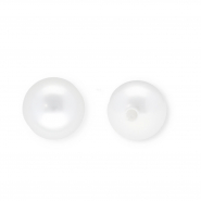 Imitationsperlen Rund White