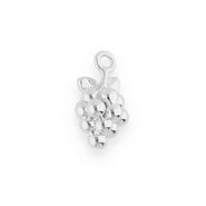 BY31® Eco-brass (nachaltiges Messing) Anhänger Trauben Silver