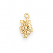 BY31® Eco-brass (nachaltiges Messing) Anhänger Trauben Gold